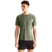 On Cloud - tricou tehnic maneca scurta pentru barbati Performance-T - verde inchis Taiga negru
