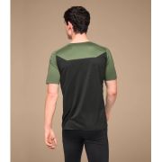 On Cloud - tricou tehnic maneca scurta pentru barbati Performance-T - verde inchis Taiga negru