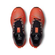 On Cloudsurfer Trail waterproof - pantofi alergare pentru femei - portocaliu flacara mov deschis