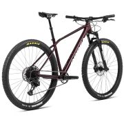 Bicicletă MTB XC hardtail Orbea ALMA H11 - Metallic Dark Red | Chic White (Gloss)