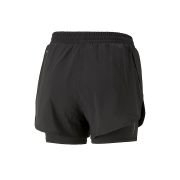 Puma - pantaloni scurti pentru femei 2 in 1 - Run Favourite Woven 2 in 1 3" W - negru