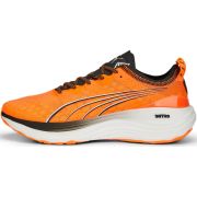Puma - pantofi alergare pentru barbati ForeverRun NITRO - portocaliu Ultra alb negru