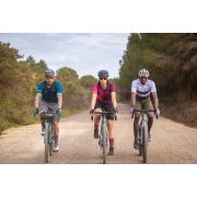 Northwave - manusi ciclism degete scurte pentru femei Active - negru albastru mov irizat