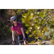 Northwave - manusi ciclism degete scurte pentru femei Active - negru albastru mov irizat