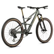 Orbea OCCAM SL M30 - bicicleta MTB Trail full suspension 29" - Spaceship Green - Corn Yellow (Matt) -- custom Kashima upgrade