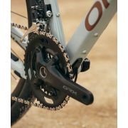 Orbea TERRA M41eTEAM 1X Ivory White - Spicy Lime (Gloss) - măsura XS - bicicletă gravel