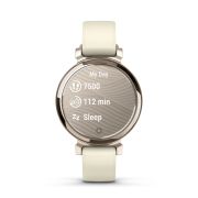 Garmin - Lily 2 smartwatch - crem auriu - curea nucă de cocos din silicon