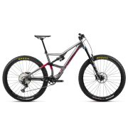 Orbea OCCAM H20 LT Glitter Anthracite-Metallic Red - măsura L - bicicletă MTB Trail full suspension