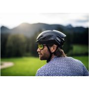 Abus - casca ciclism sosea Gamechanger - negru catifea