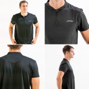 Finis -  tricou sport Polo barbati Tech Polo - negru