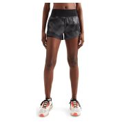 On - pantaloni scurti pentru femei Running W Shorts Lumos - negru reflectorizant