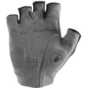 Castelli - manusi ciclism degete scurte Premio gloves - negru gri
