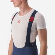 Castelli - pantaloni scurti ciclism barbati Premio shorts Ltd Edition - albastru gri