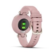 Garmin - Lily Sport - rama Crean Gold cu carcasa Dust Rose si bratara din silicon - ceas inteligent