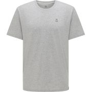 Haglofs - Tricou casual bumbac barbati Camp Tee - gri solid melaj