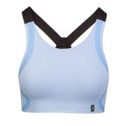 On Cloud - bustiera sport femei Performance Bra - albastru deschis stratosfera negru