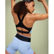 On Cloud - bustiera sport femei Performance Bra - albastru deschis stratosfera negru