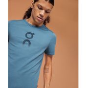 On Cloud - tricou maneca scurta pentru barbati Graphic-T shirt - albastru Stelar