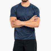 On Cloud - tricou maneca scurta pentru barbati Performance-T shirt - albastru denim