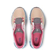 On Cloud 5 - pantofi sport pentru femei - alb portocaliu deschis albastru gri
