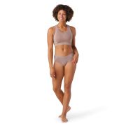 Smartwool - bustiera sport femei Intraknit Racerback W Bra - roz deschis gresie