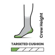 Smartwool - sosete sport Athletic Meadow Print Crew Targeted Cushion Crew - albastru visiniu negru