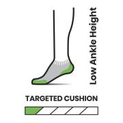 Smartwool - sosete sport femei Run Targeted Cushion Low Ankle socks - portocaliu dechis rosu rodie