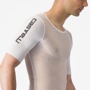 Bluza de corp cu maneca scurta Castelli Bolero SS Alb XL