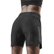 CEP - Pantaloni scurti alergare pentru femei Run Loose Fit women Shorts - albastru