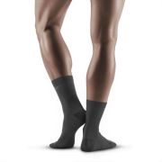CEP - Sosete compresie scurte barbati Business all day Compression Mid Cut Socks - gri inchis negru