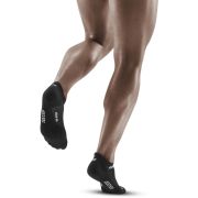 CEP - sosete compresie scurte barbati The Run Socks No show - negru gri
