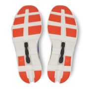 On Cloudmonster - pantofi alergare pentru barbati - alb gheata albastru cobalt portocaliu