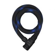 Abus - antifurt bicicleta - flexibil cu cheie - Ivera Steel-O-Flex 7200/85 - albastru/negru