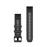 Garmin curea silicon QuickFit 22 - gri Graphite Silicone