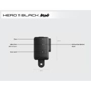 GoPro - camera actiune - HERO11 MINI - Black