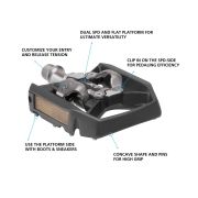Shimano - pedale MTB clipless - Deore XT PD-T8000 SM-SH56