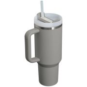 Stanley - termos tip sticla cu pai - Quencher H2.0 Tumbler - Ash - 1.18L