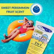 Triswim - 2 in 1 junior - sampon si gel de dus - sweet persimmon - 200ml