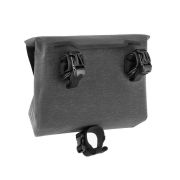 Apidura - geanta mica ghidon bicicleta City Handlebar Pack, capacitate 2 litri - gri inchis negru