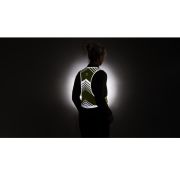 Apidura - vesta reflectorizanta ciclism Packable Visibility Vest, dimensiune S-M - verde fluo gri