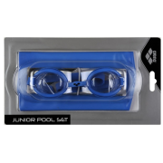 Arena - set ochelari inot si casca pentru copii - Pool Set Jr - Blue