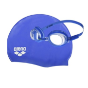 Arena - set ochelari inot si casca pentru copii - Pool Set Jr - Blue