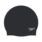 Speedo - casca inot silicon - Plain Moulded - Negru