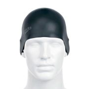 Speedo - casca inot silicon - Plain Moulded - Negru