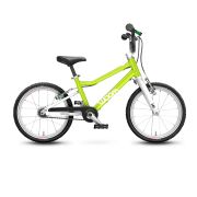 Woom - bicicleta copii 16" Woom 3 AUTOMAGIC, varsta recomandata 4-6 ani (105-120cm) - 6 kg - verde intens lime alb