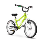 Woom - bicicleta copii 16" Woom 3 AUTOMAGIC, varsta recomandata 4-6 ani (105-120cm) - 6 kg - verde intens lime alb