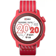 Coros - Pace 3 - ceas multisport GPS - rosu alb Track Edition - curea rosie/nailon