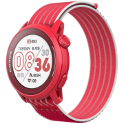 Coros - Pace 3 - ceas multisport GPS - rosu alb Track Edition - curea rosie/nailon