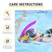 Finis - accesoriu inot pentru copii Snorkel Stability Jr - albastru ocean
