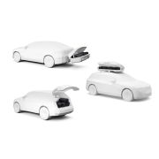 Set genti voiaj THULE GoPack Duffle 75L - Black | 4 buc.